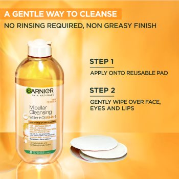 Garnier Skin Naturals apa micelara 2 in 1 3 in 1 - imagine 3